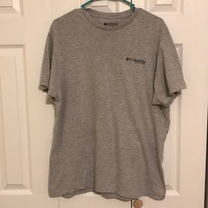 Columbia PFG Gray T-Shirt Sz L